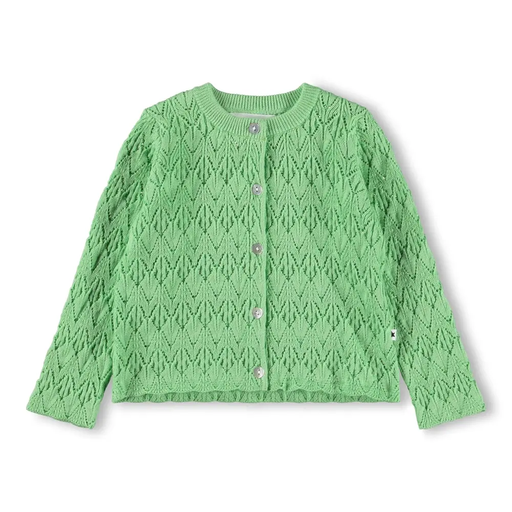 Gio Cardigan - Green Garden - 56 | Barnkläder - Toppar - Koftor, västar & tröjor | BabyMode