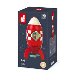 Magnetic Rocket - Small | Leksaker - Byggsatser & LEGO - Små byggsatser | BabyMode