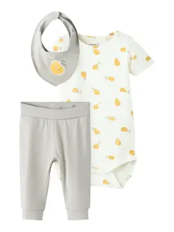 Opearry Giftpack Set - Chateau Gray | Kläder - Bodys & overaller - Kortärmad body | BabyMode