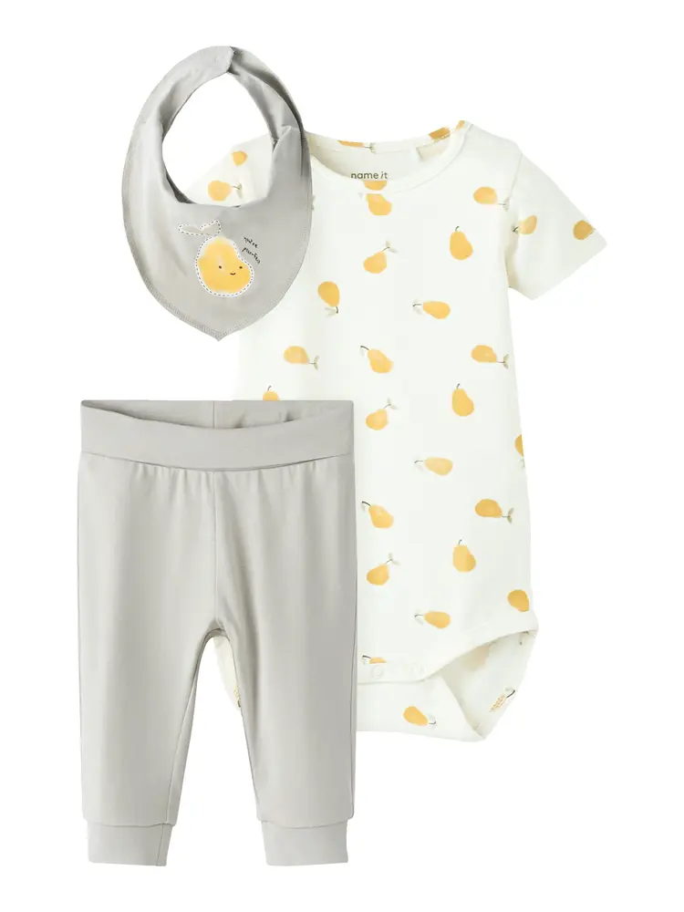 Opearry Giftpack Set - Chateau Gray - 50 | Barnkläder - Bodys & overaller - Kortärmad body | BabyMode