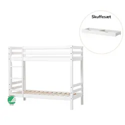 ECO Dream våningssäng vit, med lådsats | Barnrum | BabyMode