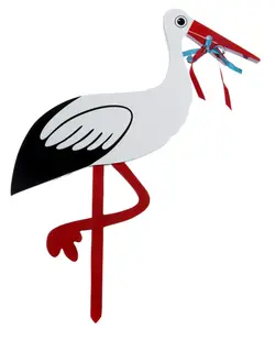 Magni - Stork i Trä | Graviditet & Amning - Övriga mammaprodukter - Babyshower & förlossningspresenter | BabyMode