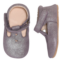 Mary Jane læder slippers - 2501