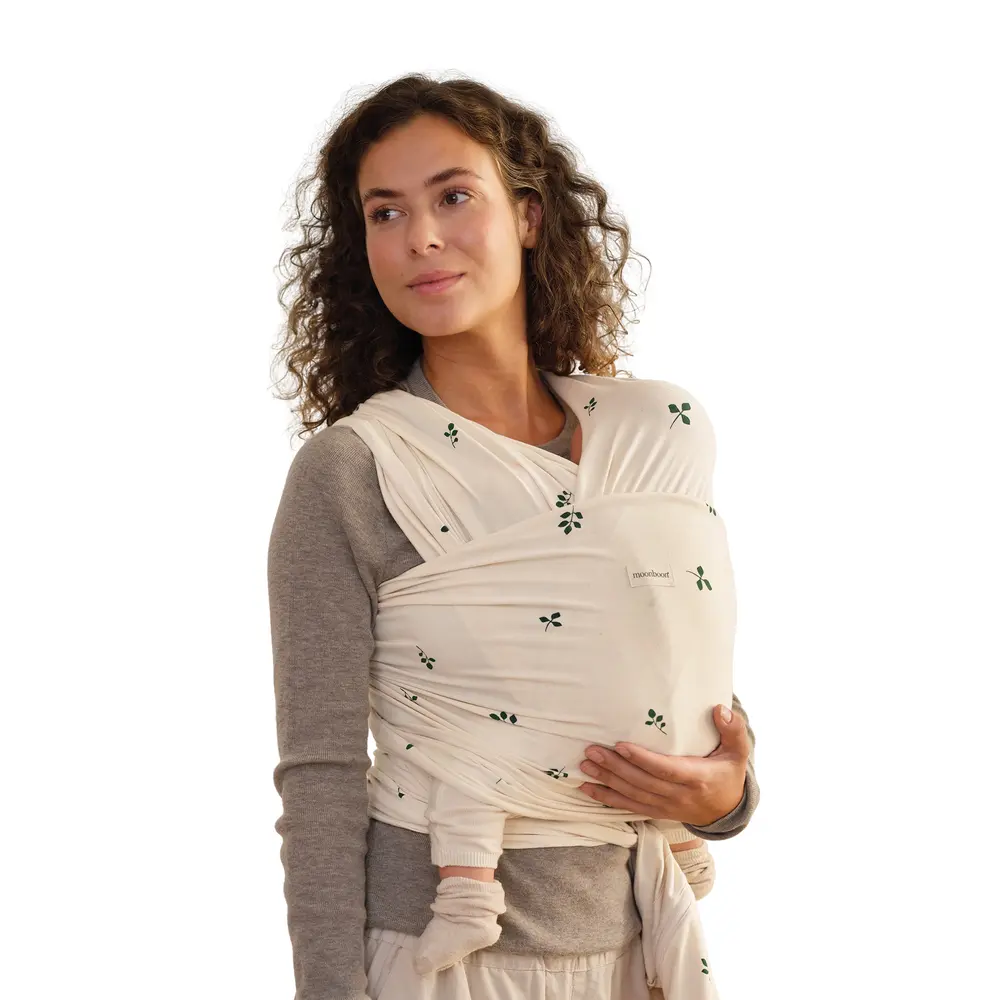 Moonboon Bärsjal XS/S - Leaves | Baby & Barn - Bärselar & bärsjalar | BabyMode