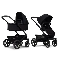 Geo3 Duovagn - Space Black | Barnvagnar - Duovagnar - Alla duovagnar | BabyMode
