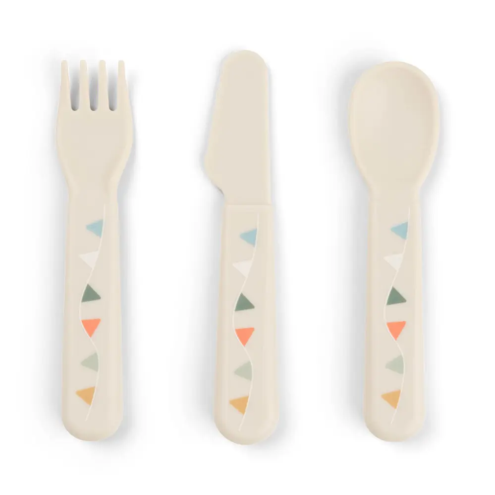 Foodie bestickset Celebration Sand | Baby & Barn - Äta - Bestick | BabyMode