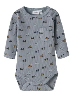 Långärmad Body Nooter - Tradewinds | Kläder - Bodys & overaller - Långärmad body | BabyMode