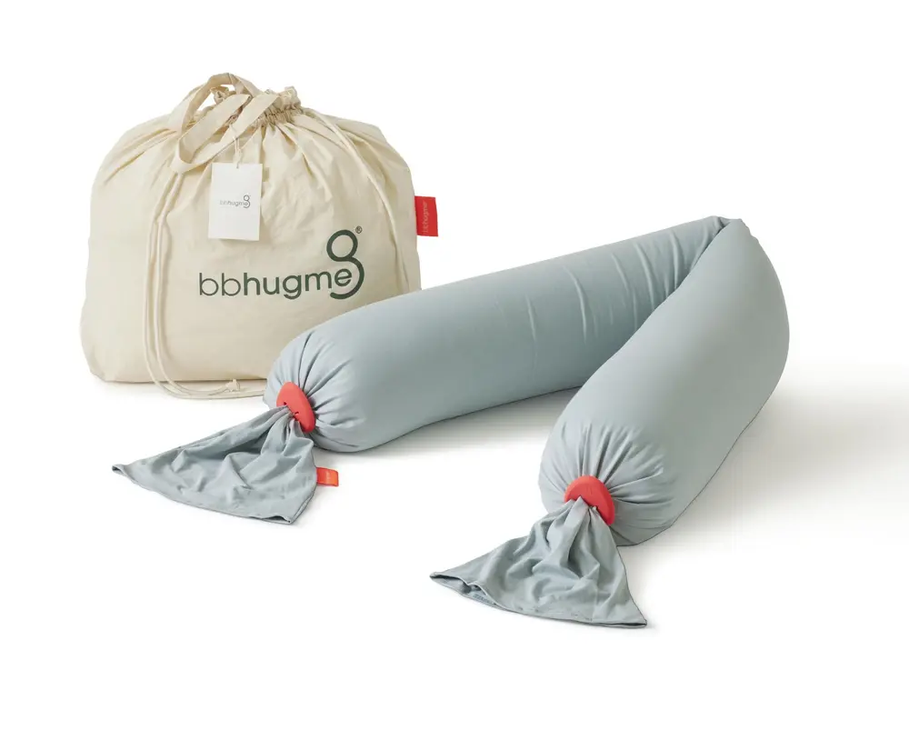 Bbhugme Gravid Och Amningskudde - Eucalyptus | Graviditet & Amning - Gravidkuddar | BabyMode