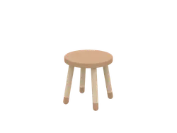 Taburet - Dots O30 - Latte | Barnrum - Möbler - Bänkar & pallar | BabyMode
