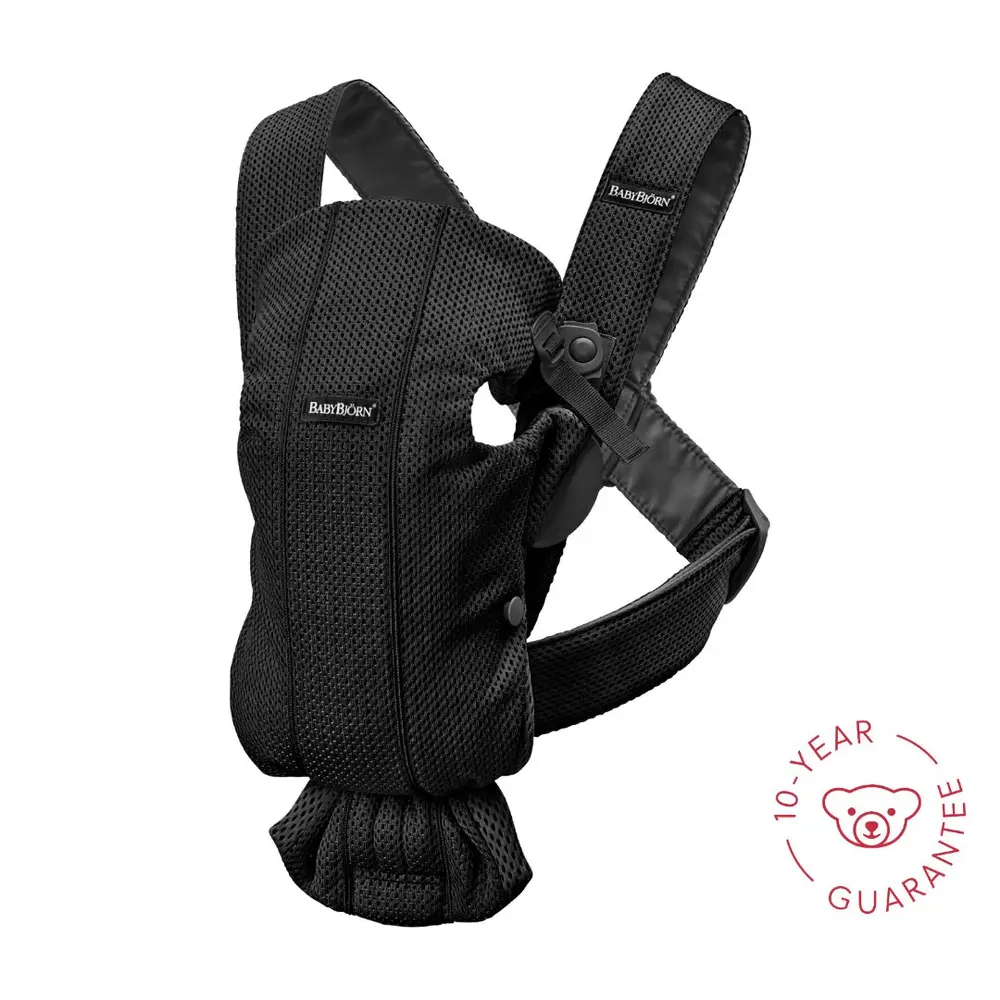 BabyBjörn Bärsele Mini 3D Mesh - Svart | Baby & Barn - Bärselar & bärsjalar - Bärselar | BabyMode