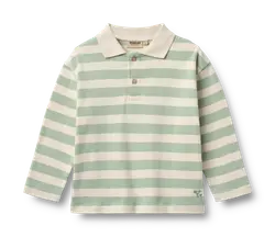 Fred Polo - Mint Stripe | Kläder - Toppar - Koftor, västar & tröjor | BabyMode
