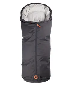 Maxi Åkpåse - Black Melange | Barnvagnar - Barnvagnstillbehör - Åkpåsar | BabyMode