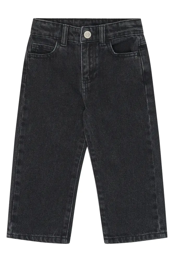The New Siblings Valu Baggy Fit Jeans - Black Denim Wash - 104
