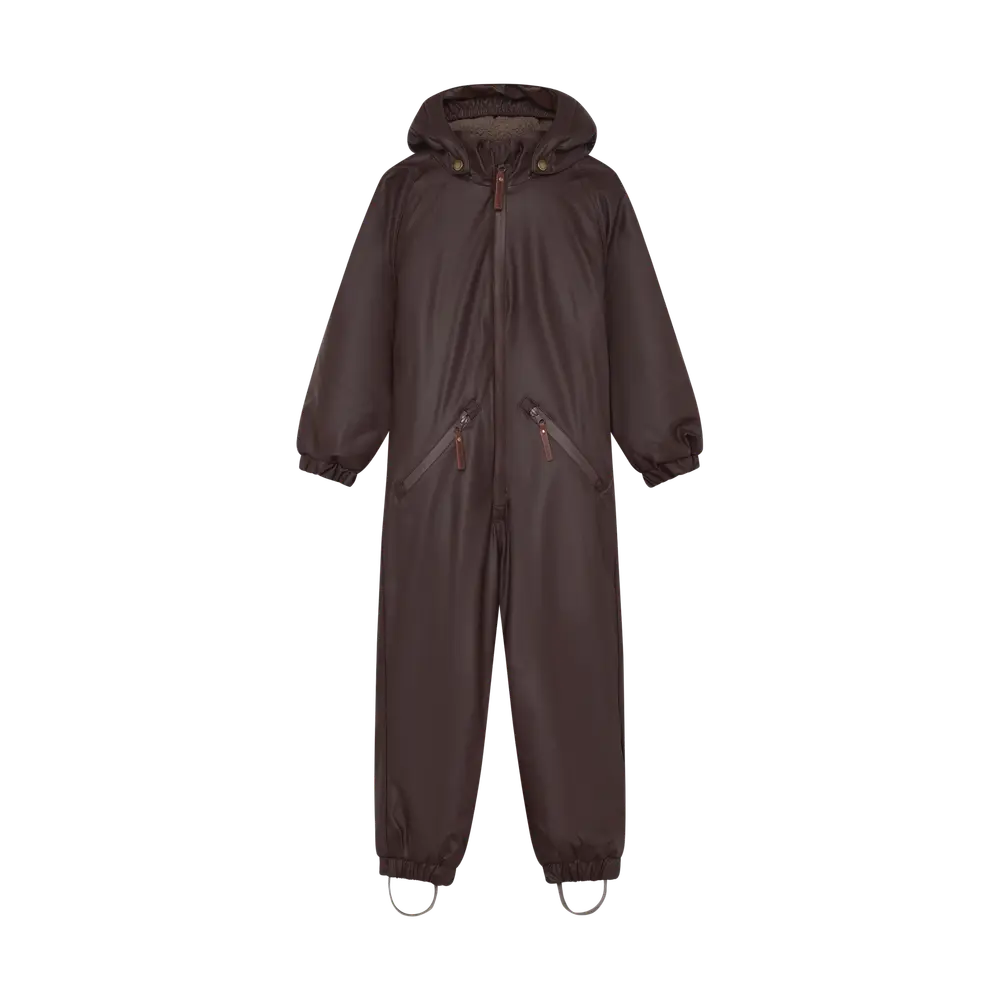 En Fant Vinteroverall PU - Coffee Bean - 80