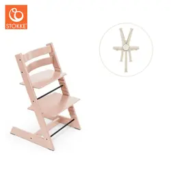 Tripp Trapp inkl. Sele - Serene Pink | Baby & Barn | BabyMode