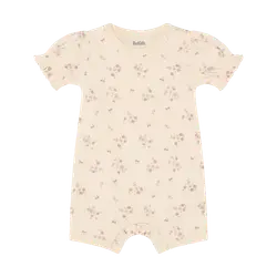 Jumpsuit m. Tryck - Shadow Gray