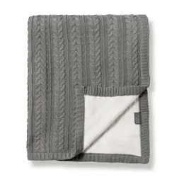 Filt Cotton Cuddly Eko - Misty Grey | Barnrum - Textilier - Filtar & swaddlers | BabyMode