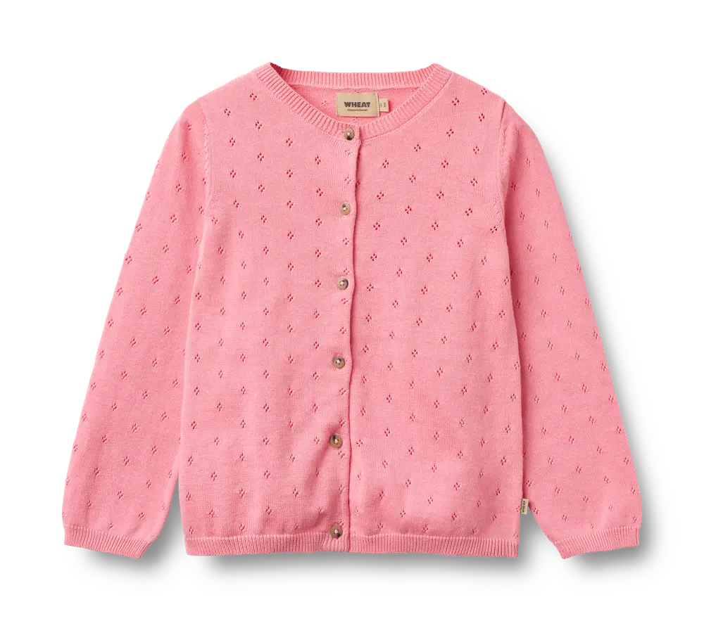 Maria Kofta - Bubblegum - 98 | Barnkläder - Toppar - Koftor, västar & tröjor | BabyMode