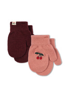 Konges Sløjd Filla Vantar 2-Pack - Sorbet