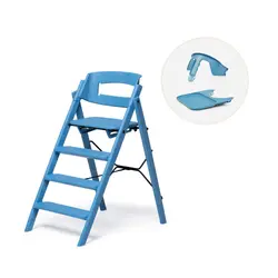 Klapp matstol i återvunnen plast inkl. bygel och bricka - Blå | Baby & Barn | BabyMode