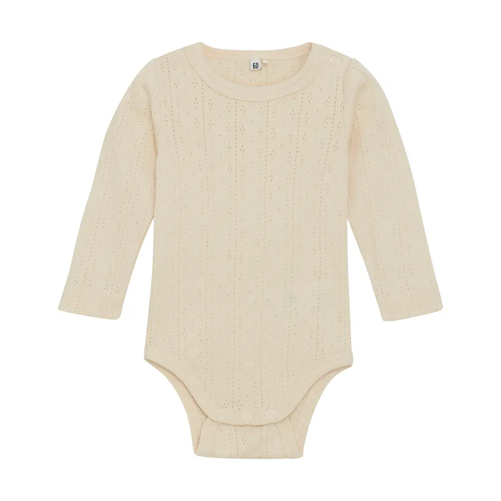 Långärmad Body - Tapioca - 90 | Barnkläder - Bodys & overaller - Långärmad body | BabyMode