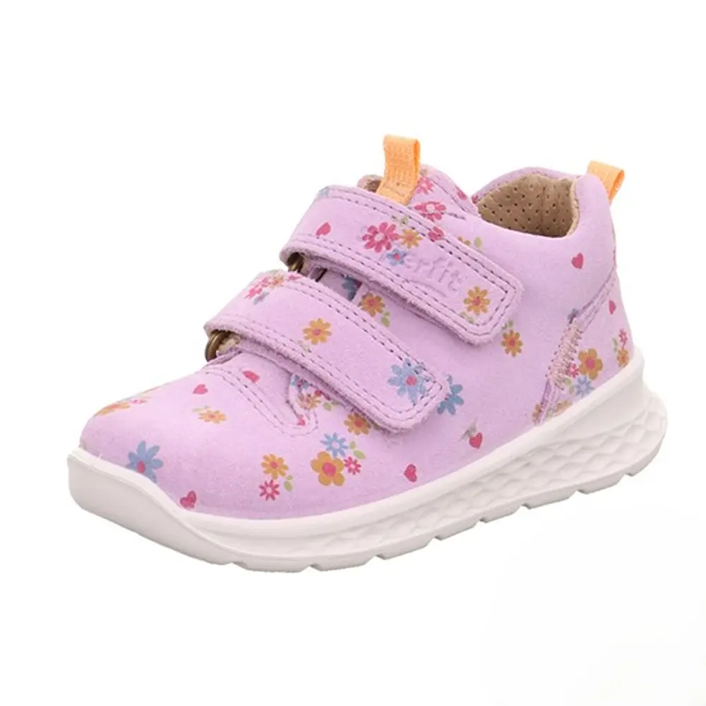Breeze Sneaker - Lila/Mönster - 21 | Barnskor - Lära-gå-skor & prewalkers - Lära-gå-skor | BabyMode