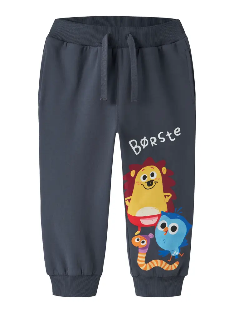 Name It Aban Børste Sweatpants - Ombre Blue - 104
