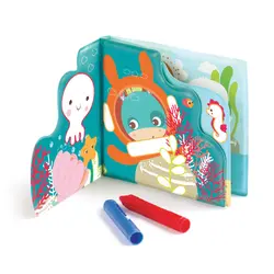 Färgbok till badet | Leksaker - Vattenlek - Badleksaker | BabyMode