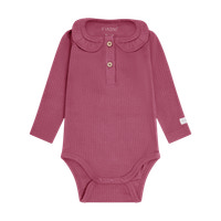 Fixoni Långärmad Rib Body - Crushed Berry