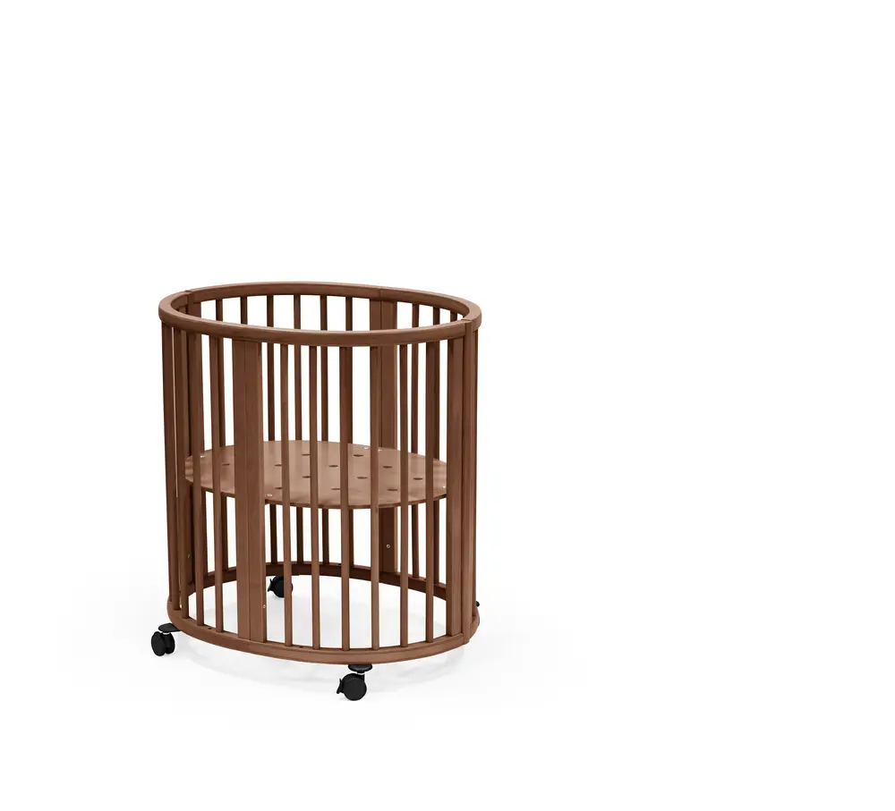 Stokke® Sleepi Mini V3 Spjälsäng - Warm Brown | Barnrum - Barnsängar & vaggor - Spjälsängar | BabyMode