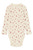 Petit Piao Gracie Långärmad Pointelle Body - Eggnog Rosehip AOP