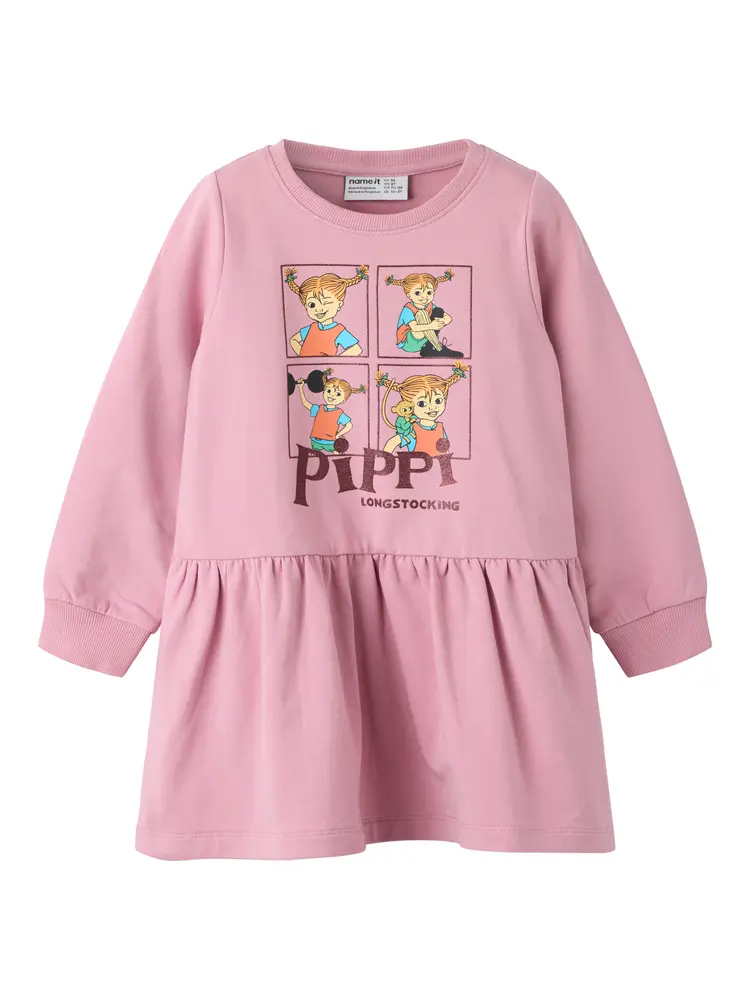 Name It Asta Pippi Klännig - Lilas - 86