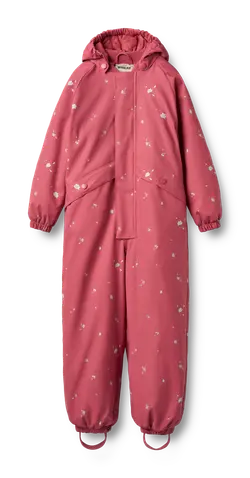 Aiko Vadderad regnoverall - Floating flowers | Kläder - Ytterplagg - Regnkläder | BabyMode