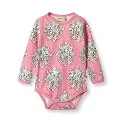 Elstar Långärmad Body - Katter - Blush cream | Kläder - Bodys & overaller - Långärmad body | BabyMode