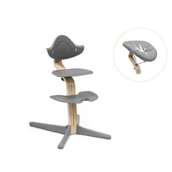 Nomi matsol inkl. newborn set - Natur/Grey