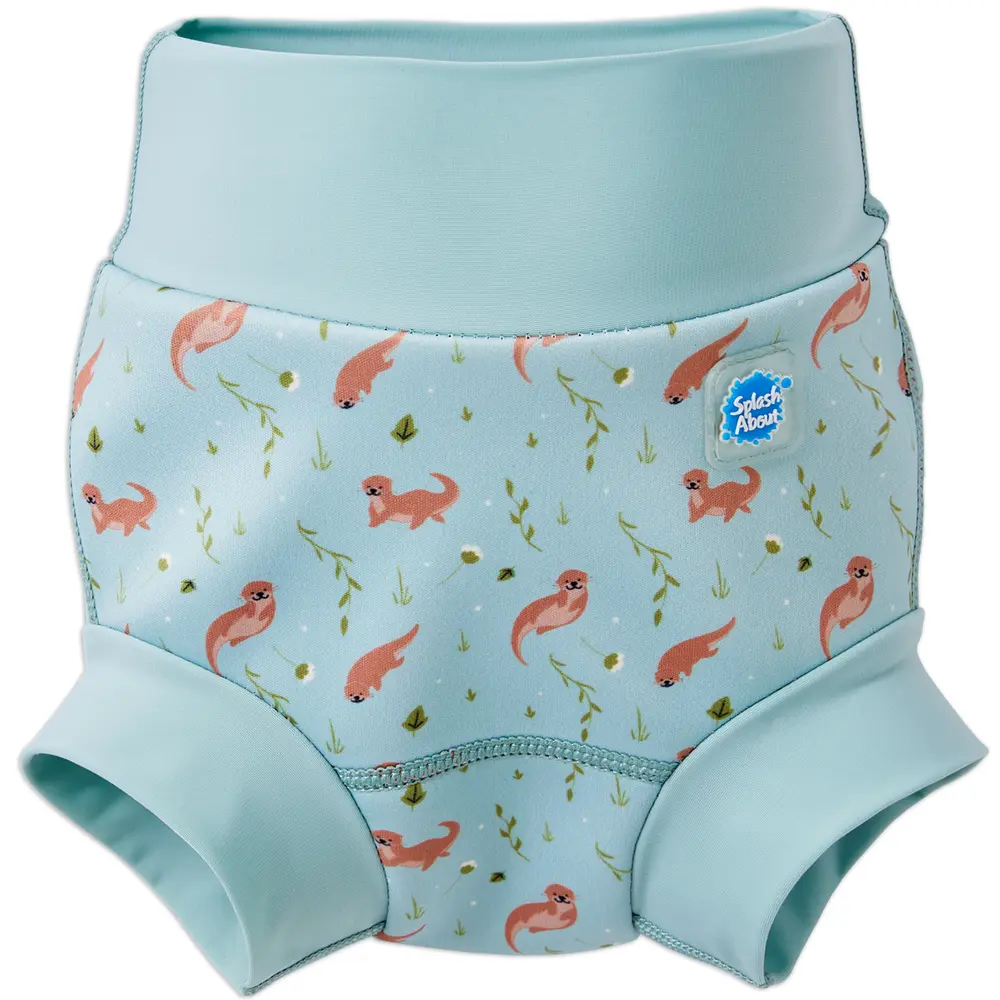 Happy nappy - Playful otters - PLAYFULOTT - 0-3 MDR. | Barnkläder - Badkläder - Badblöjor | BabyMode