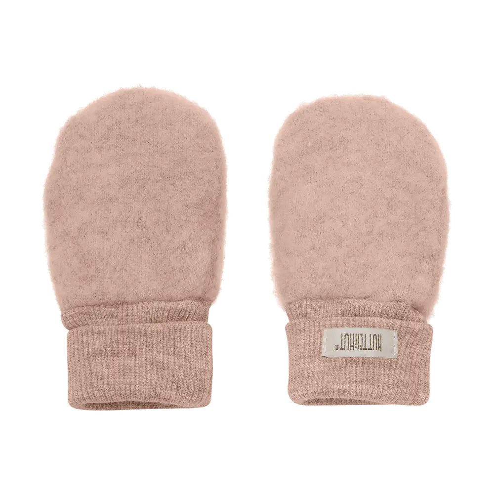 Vantar Ull/Fleece - Mahogany Rose - 62/68 | Barnkläder - Mössor, vantar och tossor - Vantar & handskar - Stickade vantar & mössor | BabyMode