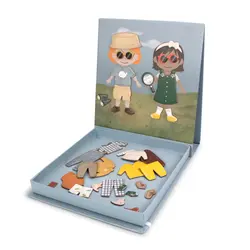 Magnetisk Klippdocka - Redo för ditt äventyr | Leksaker - Kreativ lek - Magnetiskt lekset | BabyMode