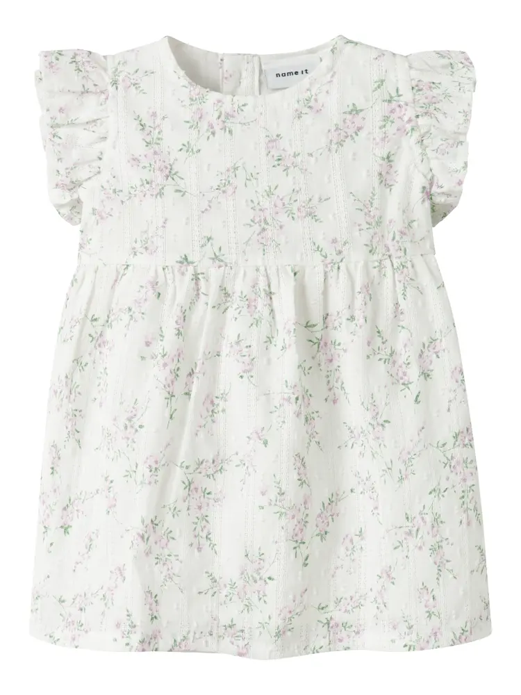 Friting Klänning - Bright White - 68 | Barnkläder - Toppar - Klänningar - Klänningar | BabyMode