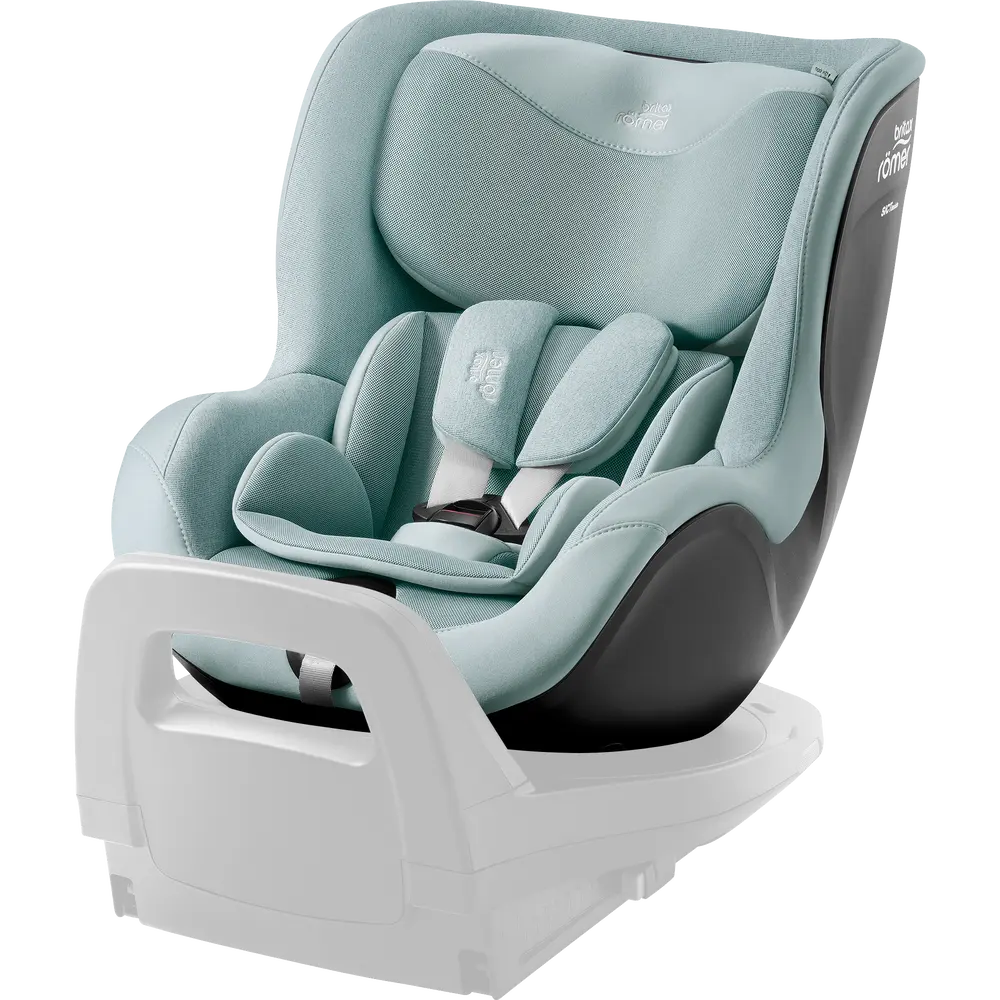 Britax Römer Dualfix 5Z Style Bilbarnstol - Harbor Blue | Bilbarnstolar - Bakåtvända bilbarnstolar 9-36 Kg - Bakåtvända bilbarnstolar upp till 23 kg | BabyMode