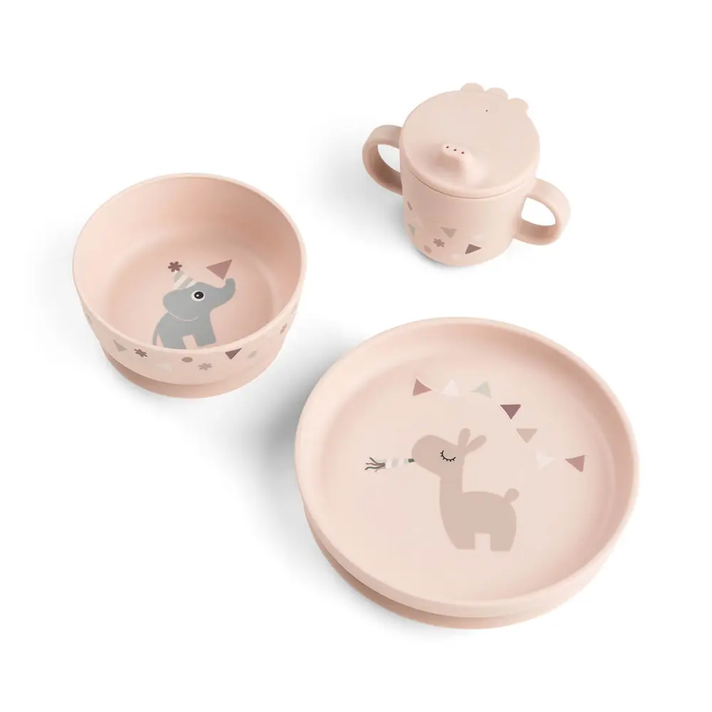 Foodie matgrupp med sugkopp Celebration Powder | Baby & Barn - Äta - Barnserviser | BabyMode