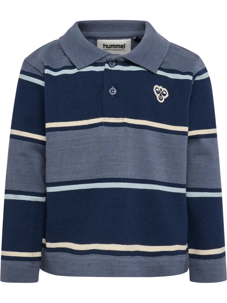 Hummel Polo Shirt - Flint Stone - 80