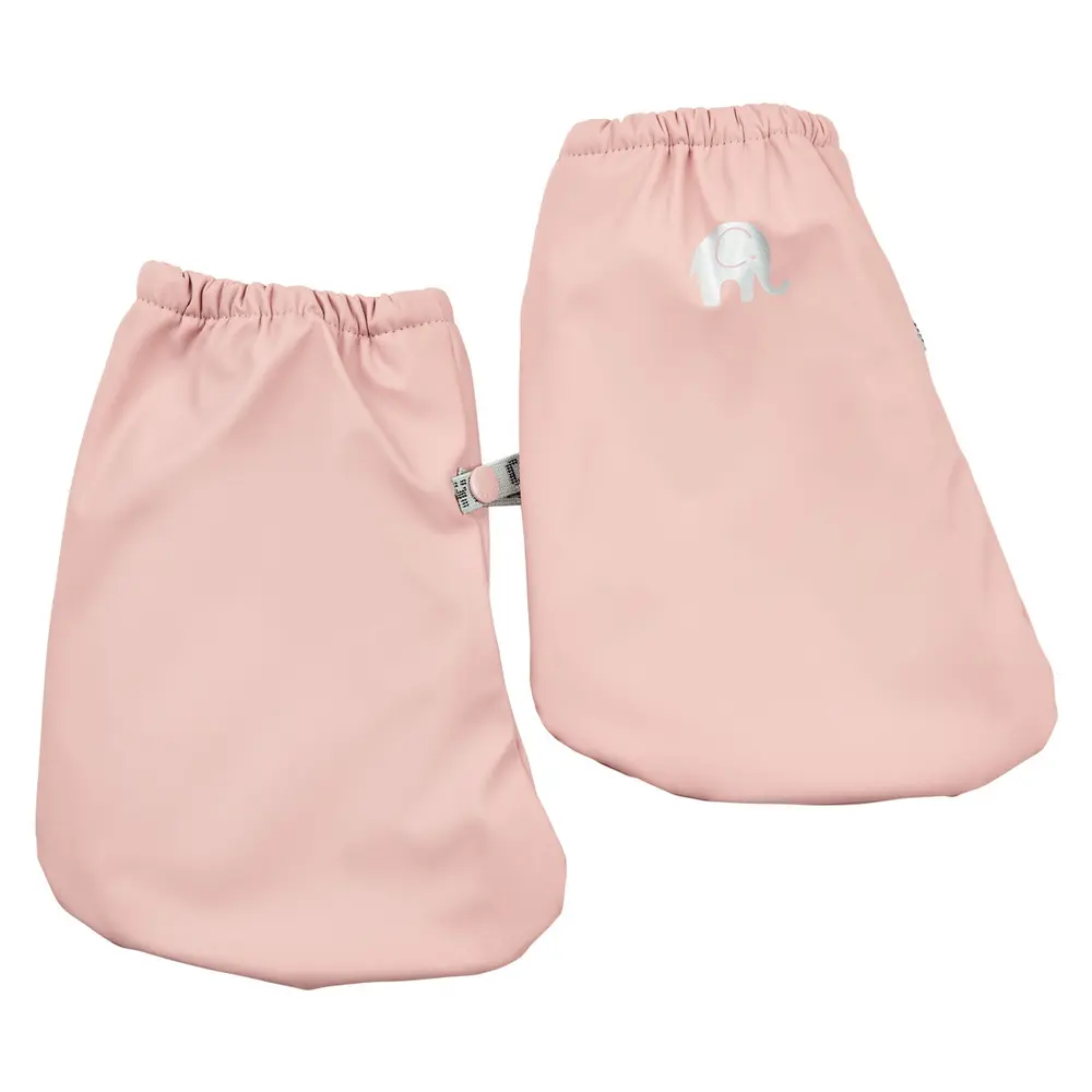Fodrade PU-Regntossor - Rosa - 1 | Barnkläder - Mössor, vantar och tossor - Överdragstossor | BabyMode