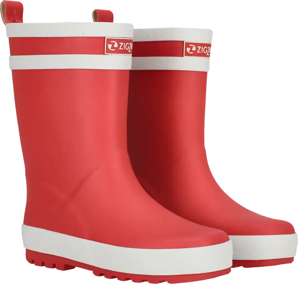 ZigZag Gummistövlar Hurricane - Fiery Red - 31 | Barnskor - Gummistövlar - Långa gummistövlar | BabyMode