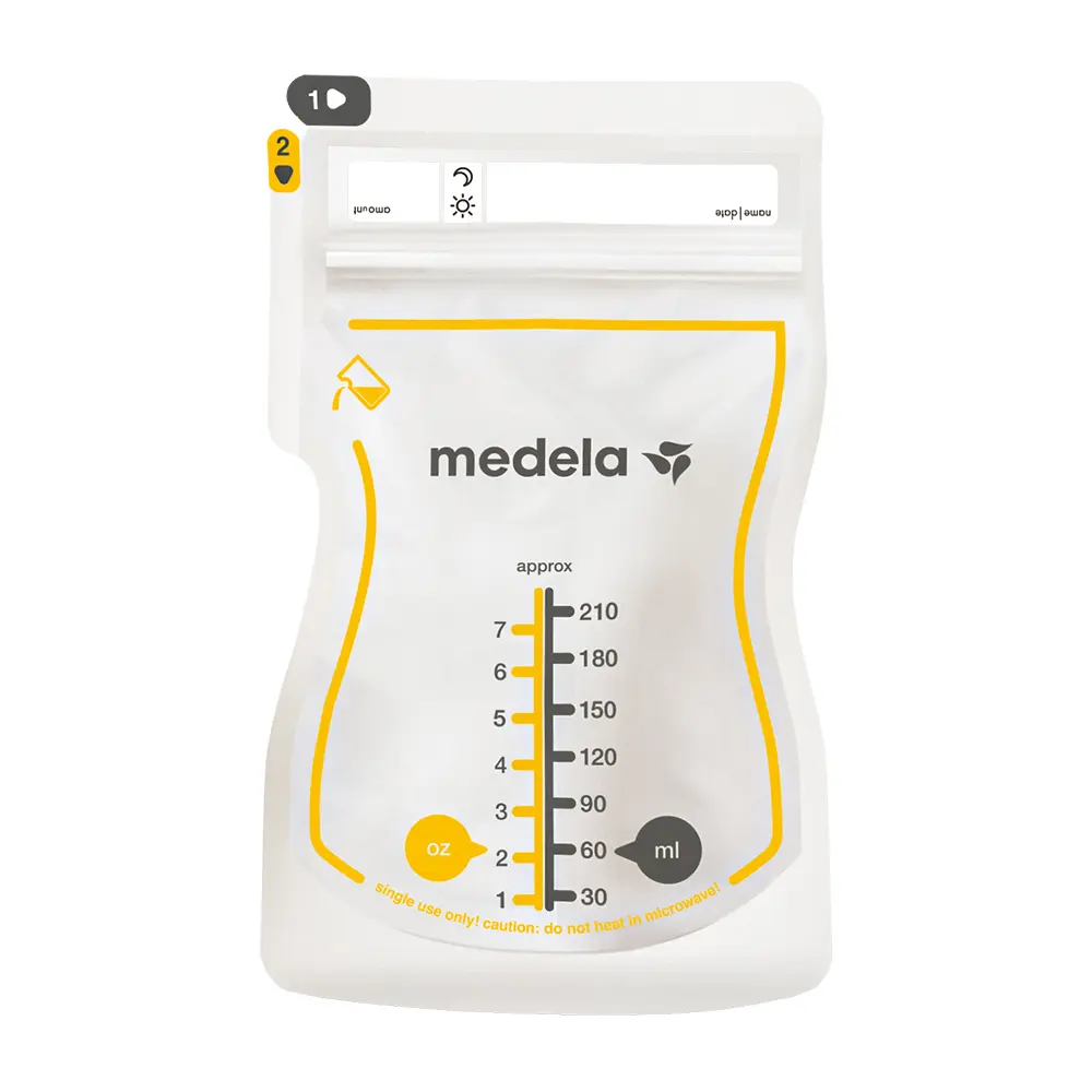 Medela Easy Pour Påsar Till Bröstmjölk - 50 st | Graviditet & Amning - Amning - Bröstpumpar | BabyMode