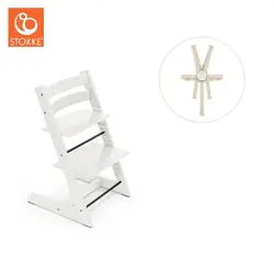 Tripp Trapp inkl. Sele - Vit | Baby & Barn | BabyMode