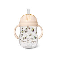 Sugrörsmugg - Tritan - Honeybee - 300 ml