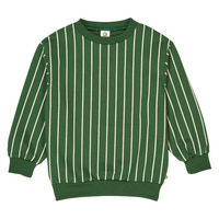 Sweatshirt Pinstripe - Green Gables/Oak