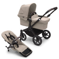 Donkey 5 Mono/Singelvagn Complete - Black/Desert Taupe