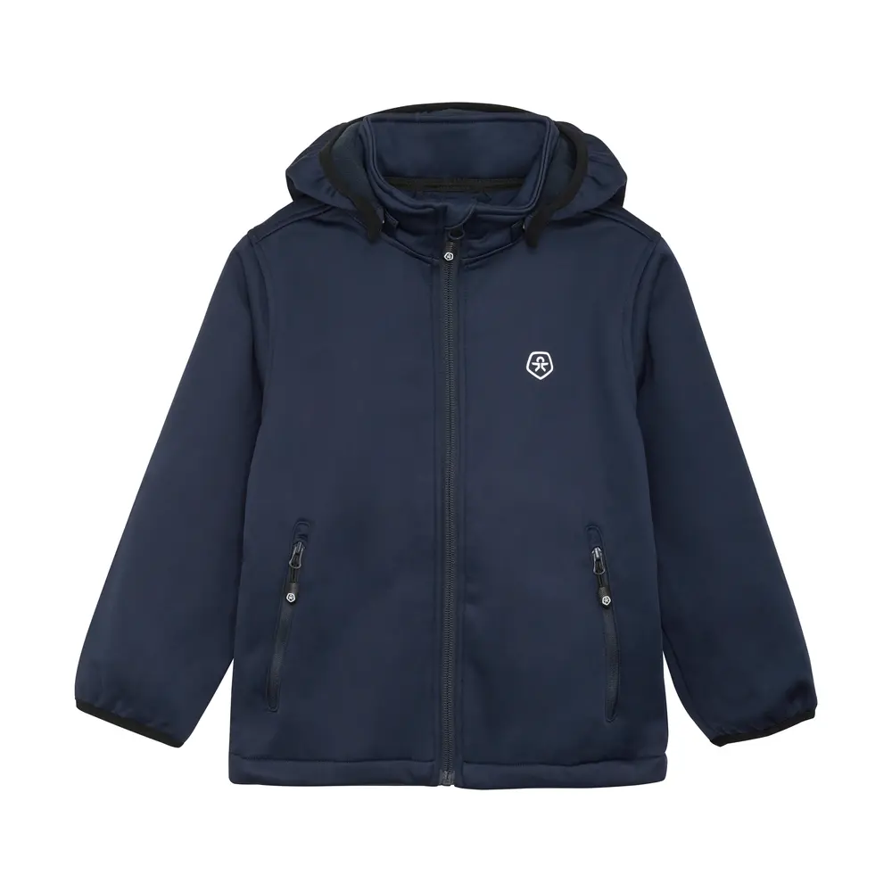 Softshell Jacka m. Fleece - Total Eclipse - 86 | Barnkläder - Ytterplagg - Softshell & fleece - Softshell | BabyMode